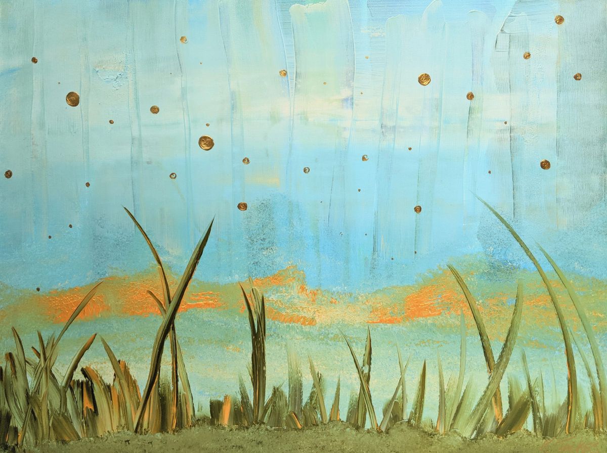 VIEW FROM THE SEA BED Original 30 X 40 X 1 5 Inches Acrylic On Canvas view-from-the-sea-bed-original-30-x-40-x-1-5-inches-acrylic-on-canvas